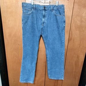 Lanesboro 100% Cotton Stonewashed Relaxed Straight Men's Jeans (40x29) NWOT